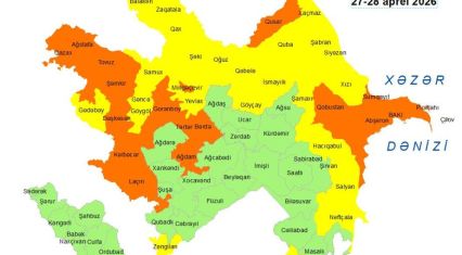 National Hydrometeorology Service issues wind warnings for Baku