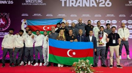Freestyle wrestling team triumphs at European Championships