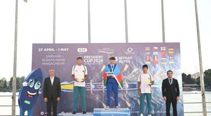 Azerbaijani rowers secure four medals at President Cup 2026 Int'l Regatta [PHOTOS]