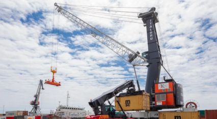 Baku Port activates seventh berth for first time after modernisation works [PHOTOS]