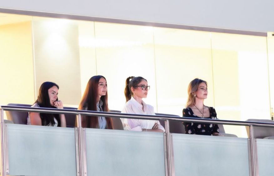 First VP Mehriban Aliyeva watches European Cup in Rhythmic Gymnastics [PHOTOS]