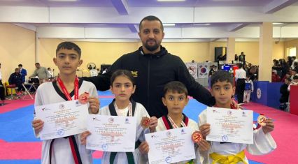 National taekwondo team wins medals at Georgian Liga Open [PHOTOS]