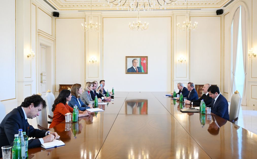 President Ilham Aliyev receives delegation led by EU High Representative