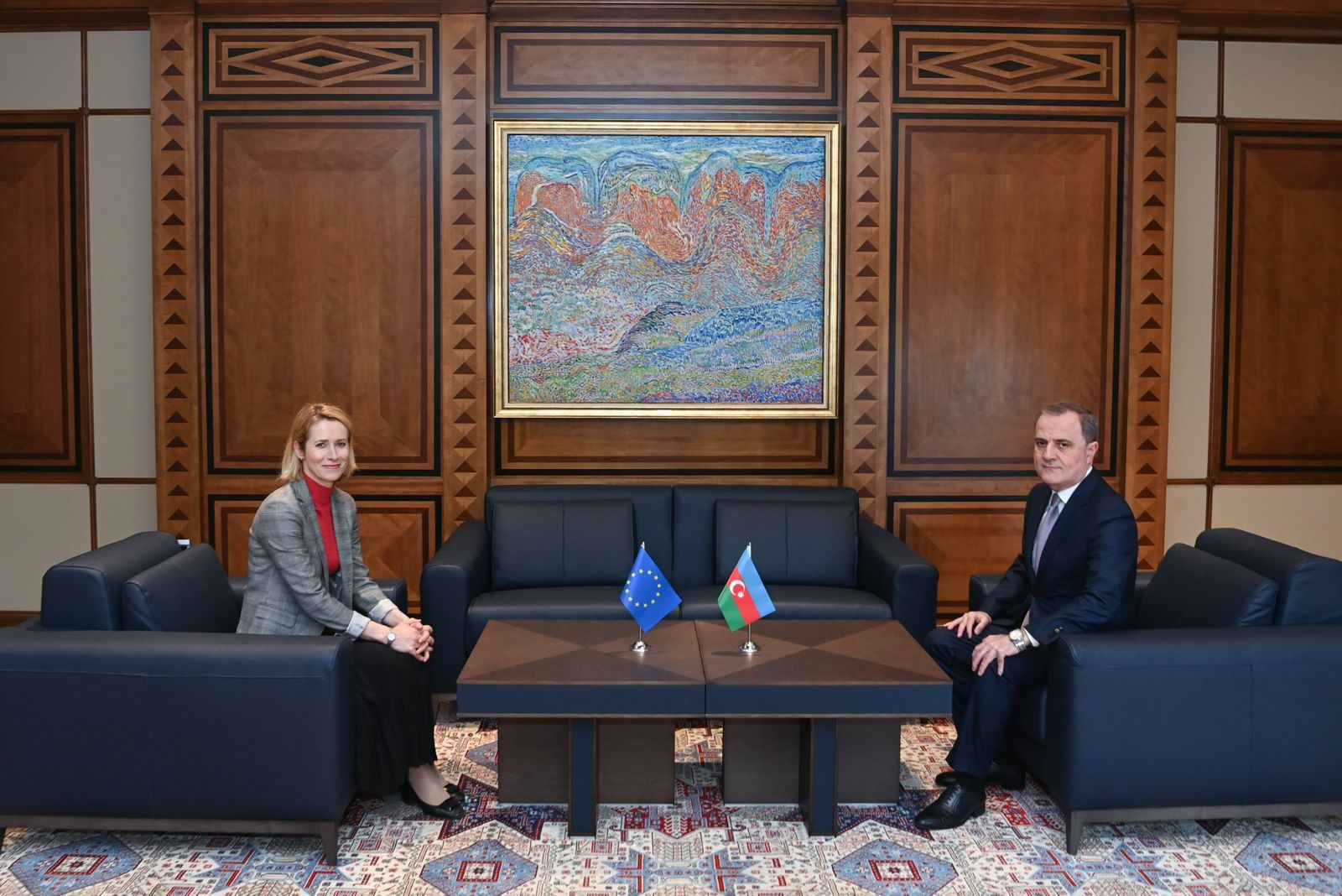 Minister Bayramov meets EU’s Kaja Kallas to deepen partnership