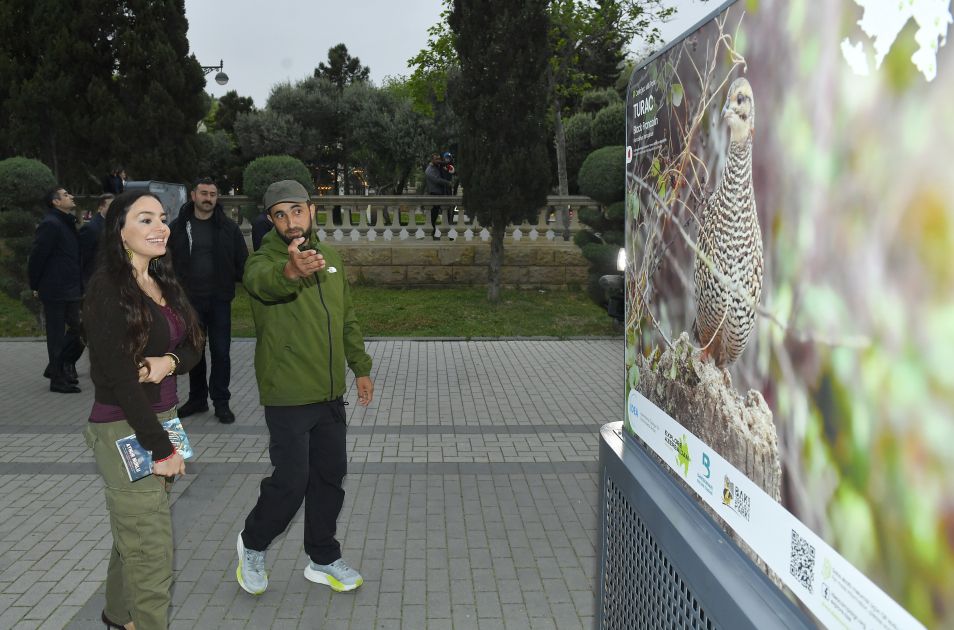 Leyla Aliyeva attends 'In Footsteps of Azerbaijan's Nature' exhibition opening [PHOTOS]