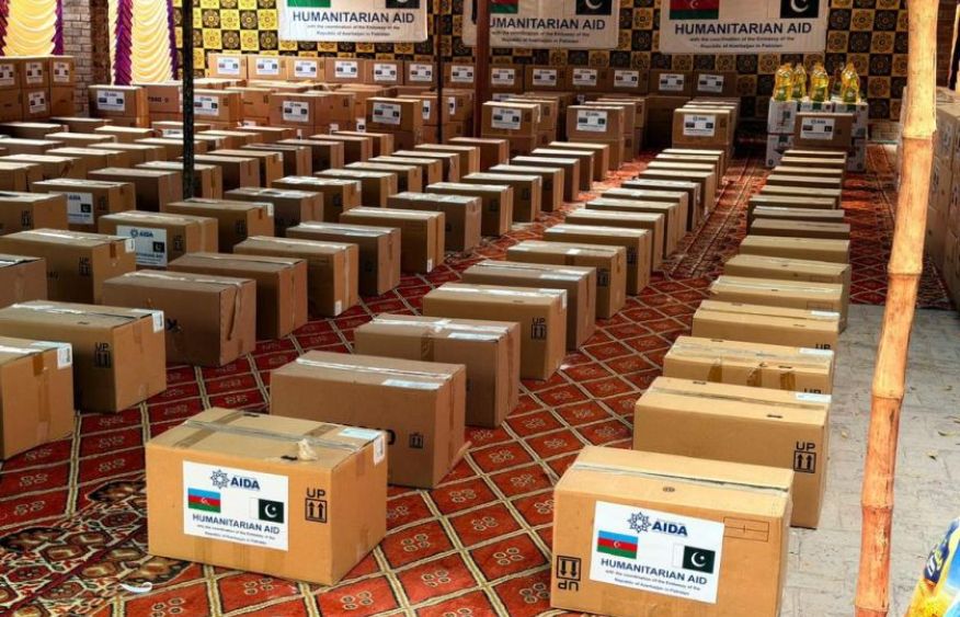 Azerbaijan provides humanitarian aid to flood-affected families in Pakistan [PHOTOS]