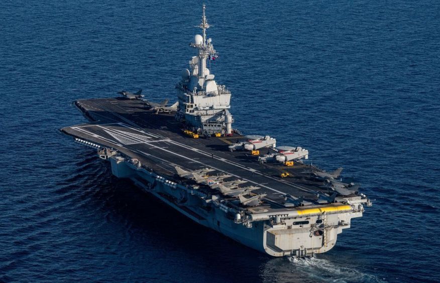 France deploys Charles de Gaulle carrier group to Red Sea for maritime security mission