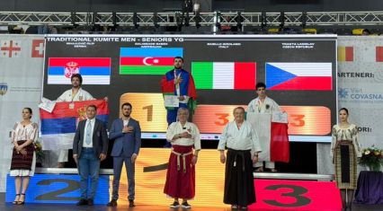 Azerbaijani karateka wins European Championship title in Romania [PHOTOS]
