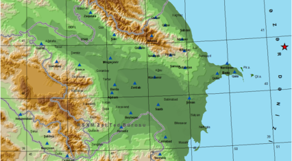 Minor earthquake hits Azerbaijan