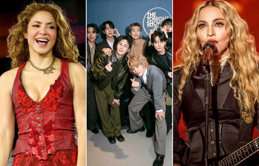 Madonna, Shakira and BTS set to perform at 2026 World Cup Final