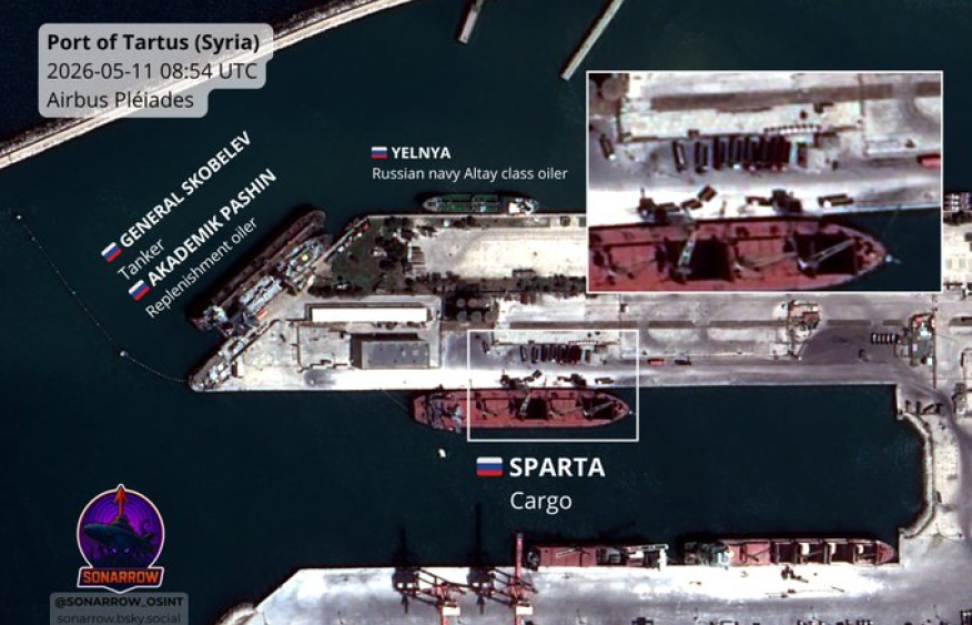 Satellite images suggest Russia resumed military cargo deliveries to Syria