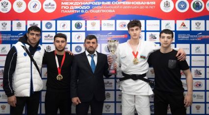 Azerbaijani judokas claim medals in Russia [PHOTOS]