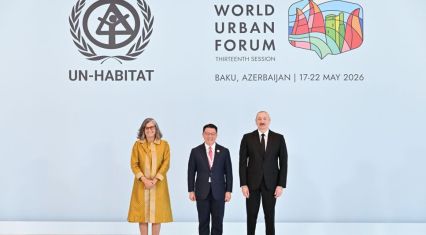 President Ilham Aliyev attended opening ceremony of WUF13 underway in Baku [PHOTOS]
