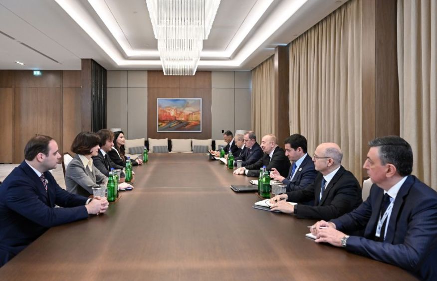 President Ilham Aliyev meets with Georgian Prime Minister [PHOTOS]
