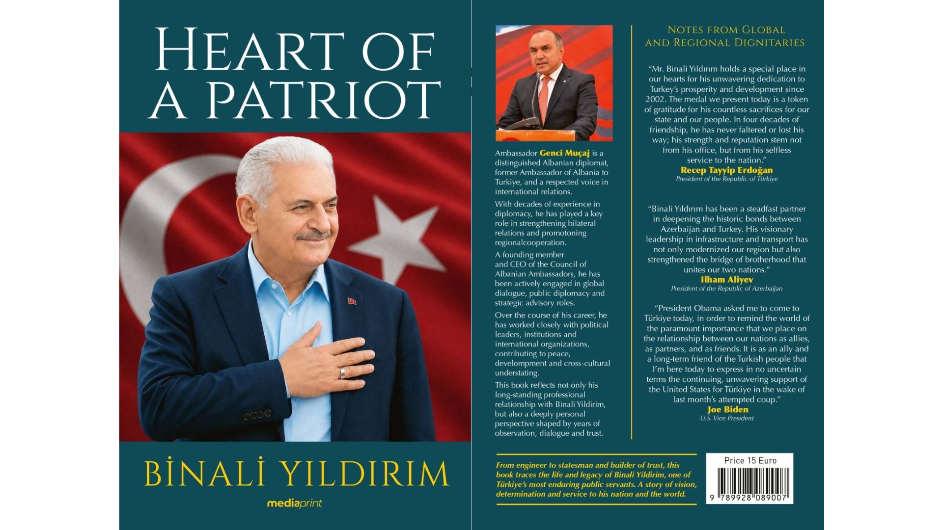 Heart of a patriot explores leadership legacy of Binali Yıldırım