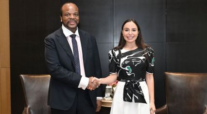 Leyla Aliyeva meets with King Mswati III of Eswatini [PHOTOS]