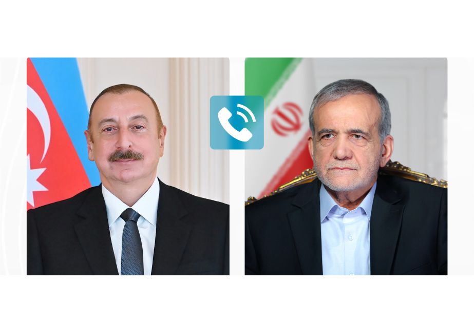 President Ilham Aliyev makes phone call to Iran's President Masoud Pezeshkian
