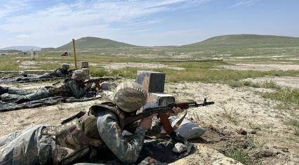 Azerbaijan Army holds a military pentathlon championship among servicemen [PHOTOS]