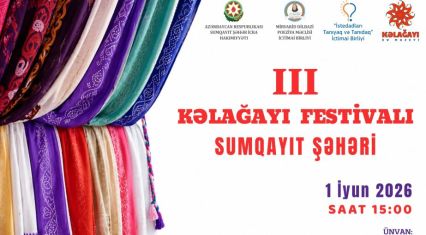 Third Kelaghayi Festival moves to Sumgait with vibrant cultural program