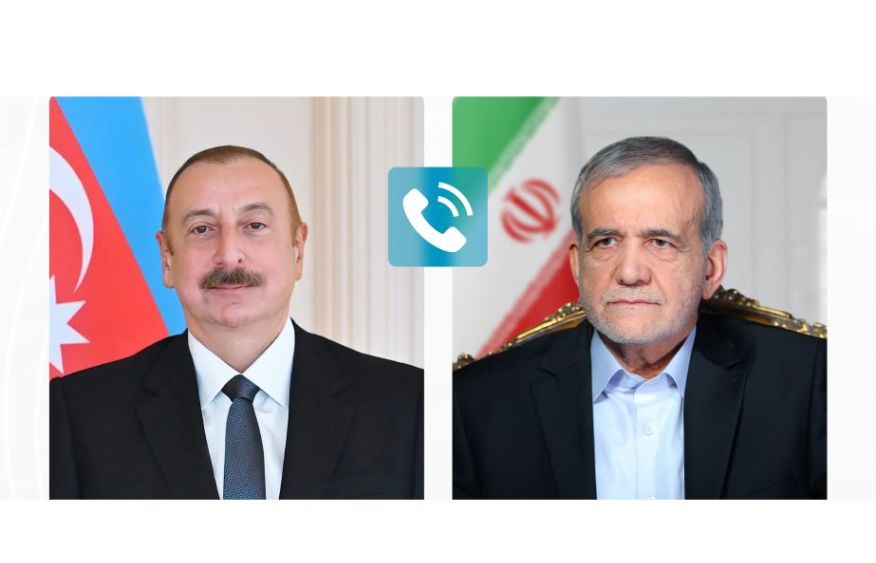 President Ilham Aliyev makes phone call to Iran's President Masoud Pezeshkian