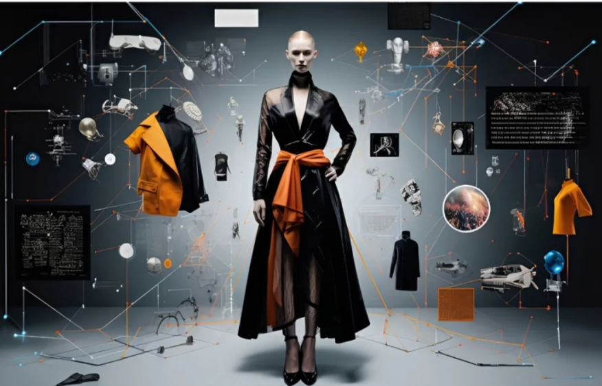 Robots joined fashion show in Seoul