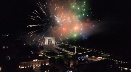 Tea and Coffee Celebration wraps up in Khankandi with fireworks [PHOTOS]