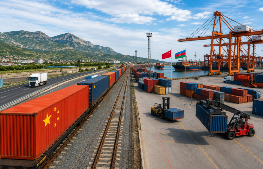 Azerbaijan strengthens Eurasian hub status as trade with China accelerates