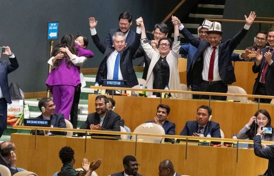 Kyrgyzstan wins historic first UN Security Council seat as five nations elected
