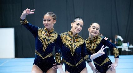 Azerbaijani gymnasts advance to finals at Acrobatic and Aerobic Gymnastics World Cup