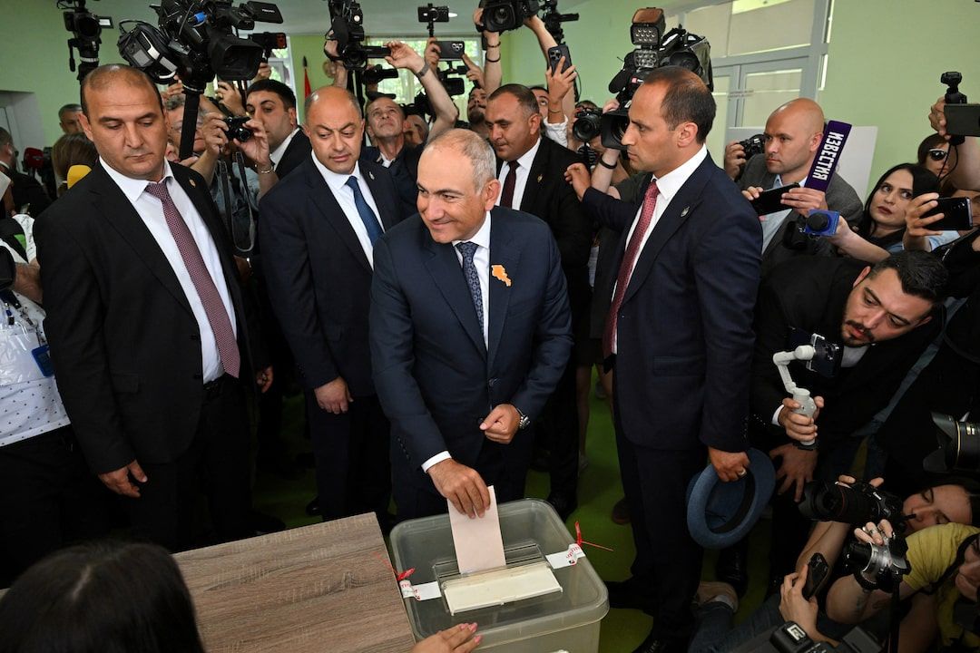 Voting ends in Armenia’s parliamentary elections amid opposi
