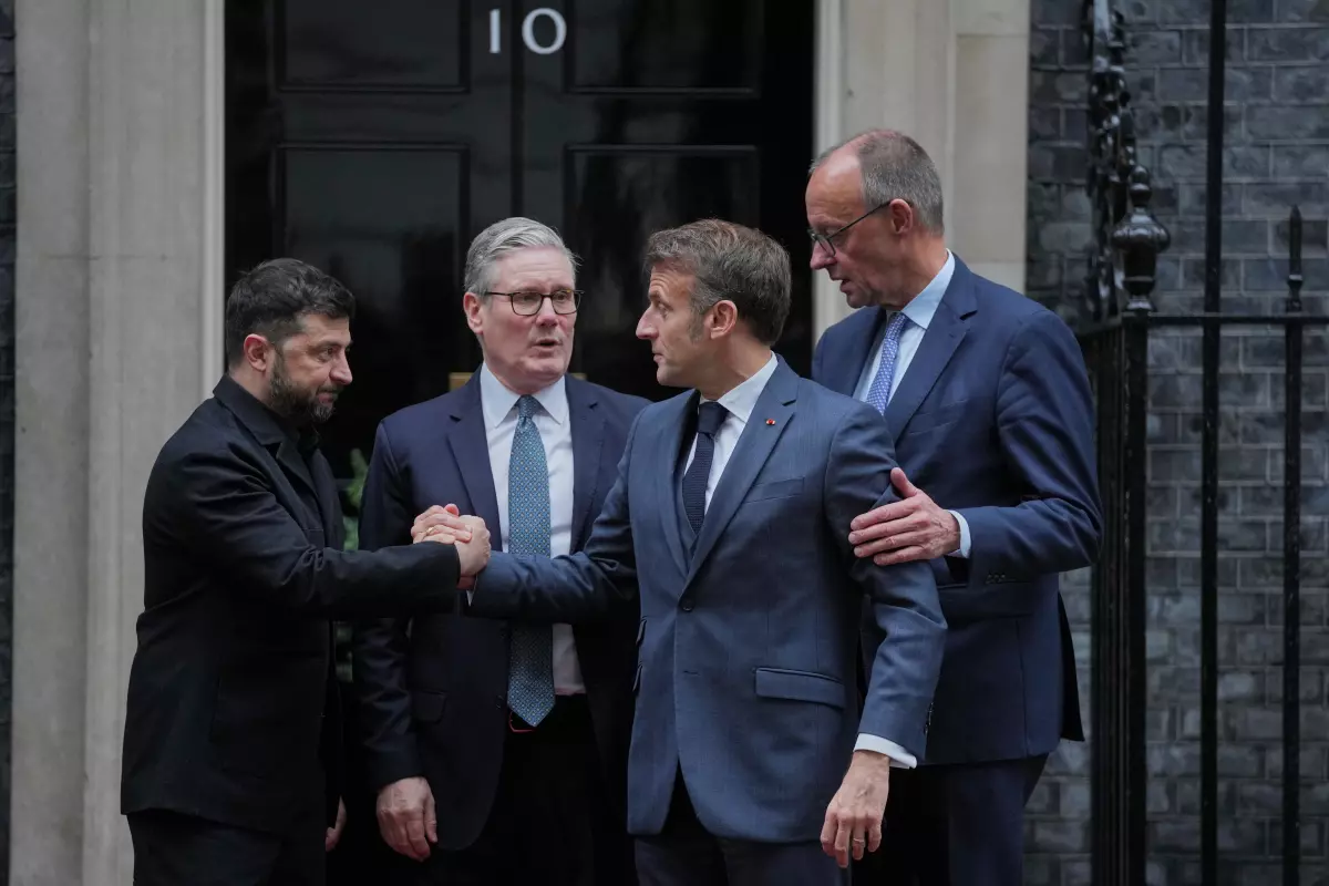 European leaders meet in London to discuss continued support