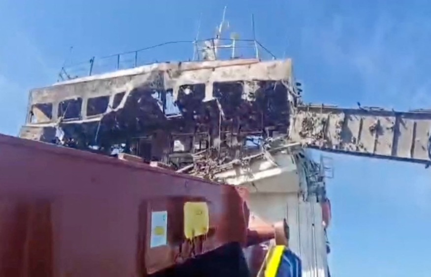 19 crew members return home after Sea of Azov drone attack