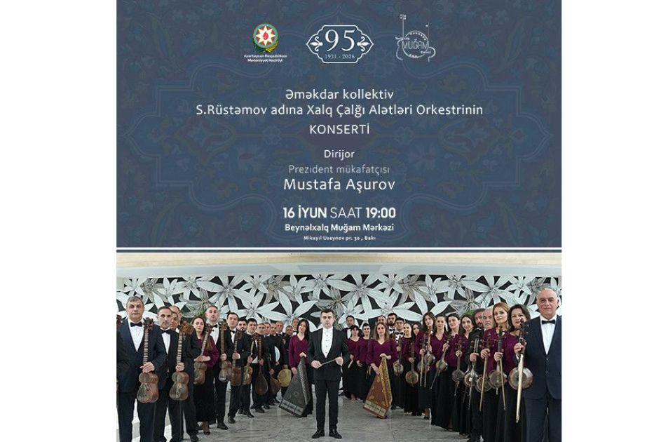 Said Rustamov Folk Instruments Orchestra to perform jubilee 