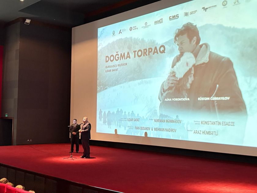 Azerbaijani feature film screened at Ashgabat Cinema