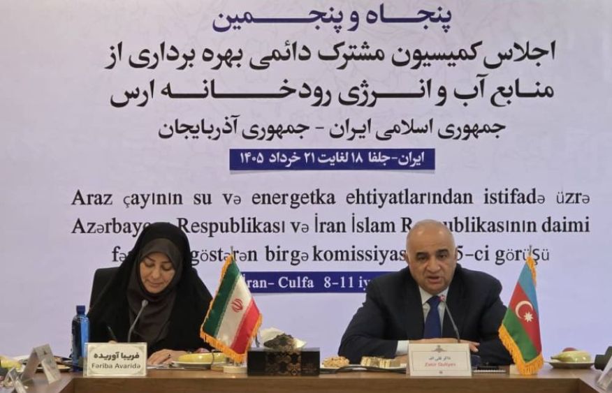 Baku, Tehran sign protocol on cooperation over Araz River resources [PHOTOS]