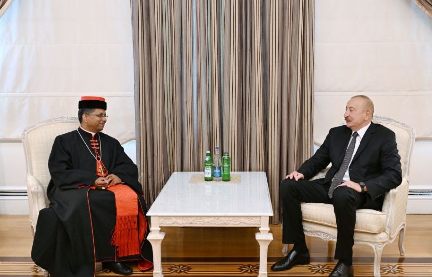 President Ilham Aliyev received Prefect of the Dicastery for Interreligious Dialogue of the Holy See [PHOTOS]
