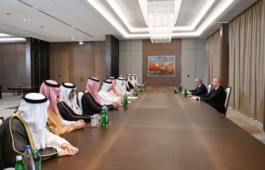 President Ilham Aliyev received delegation of heads of member institutions of Arab Coordination Group [PHOTOS]