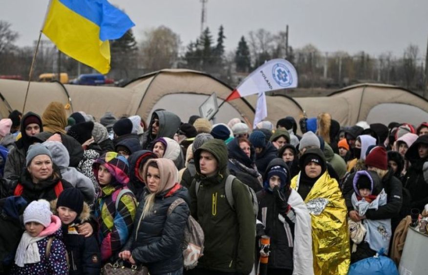 Nearly 5.7 million Ukrainians forced to leave country due to war