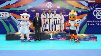 Taekwondo champions crowned at Schoolchildren's Sports Olympiad [PHOTOS]