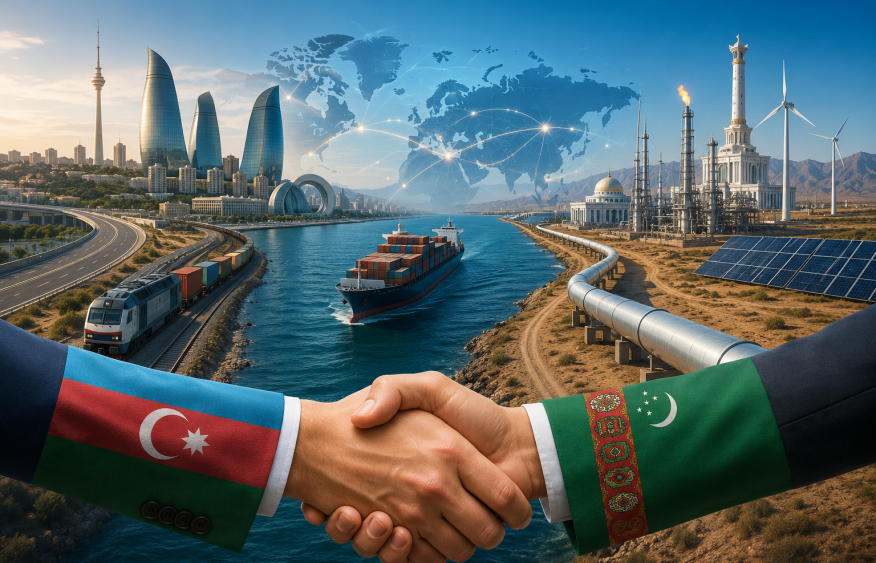 Across Caspian, Azerbaijan and Turkmenistan are building Eurasia’s future