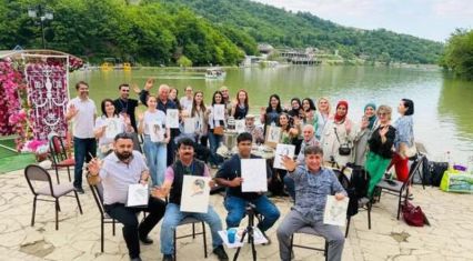 Baku hosts Caspian Waves 2026 Int'l Watercolor Festival [PHOTOS]