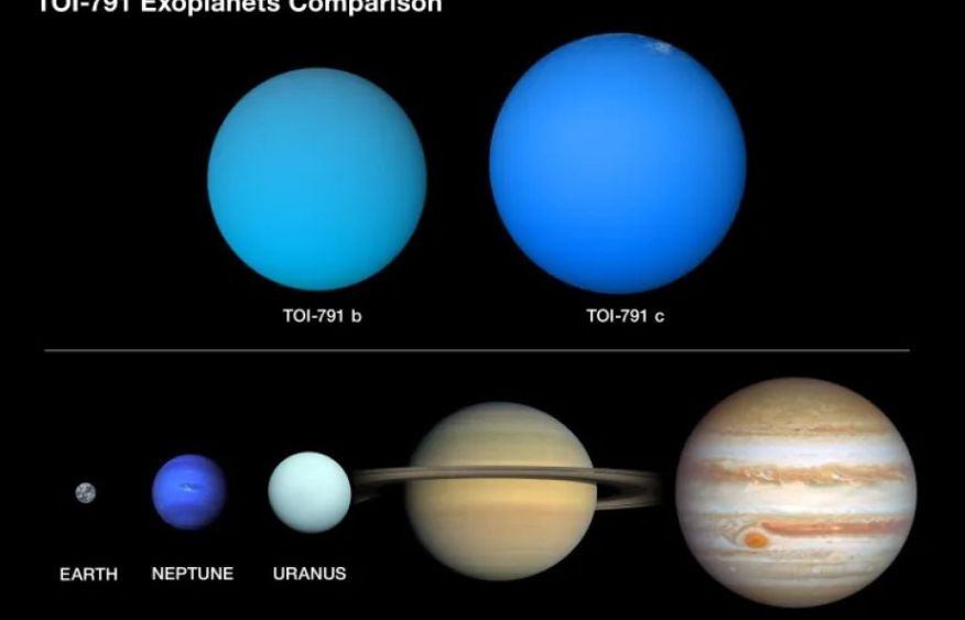 NASA discovered two extremely low-density exoplanets