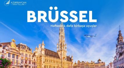 Azerbaijan Airlines launches direct flights to Brussels