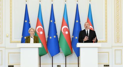 Half of Azerbaijan's gas export goes to EU member states, President Aliyev says