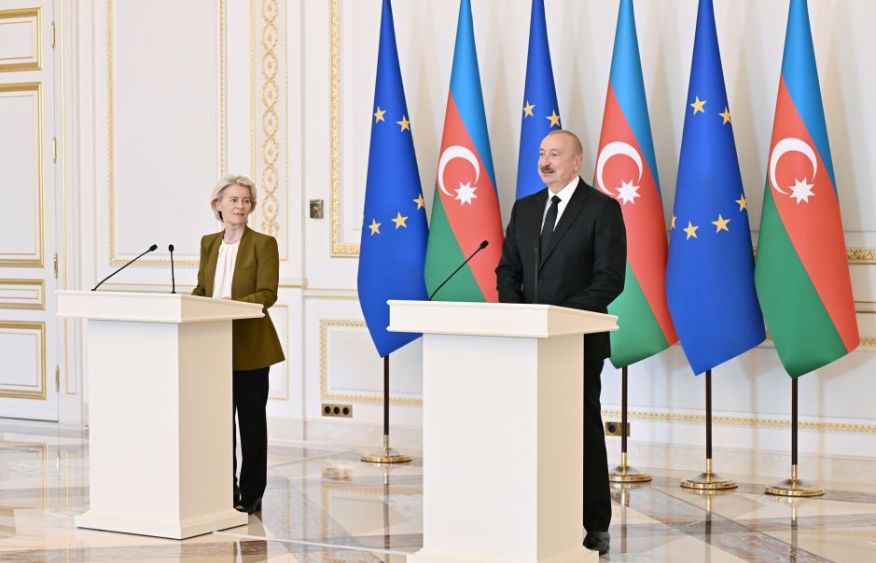 President Ilham Aliyev and President of the European Commission delivered press statements [PHOTOS]