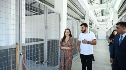 Leyla Aliyeva attends opening of Stray Animal Care Center Regional Branch in Yevlakh [PHOTOS]