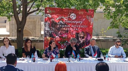 Press conference held in Baku ahead of Shahin Novrasli Festival [PHOTOS]