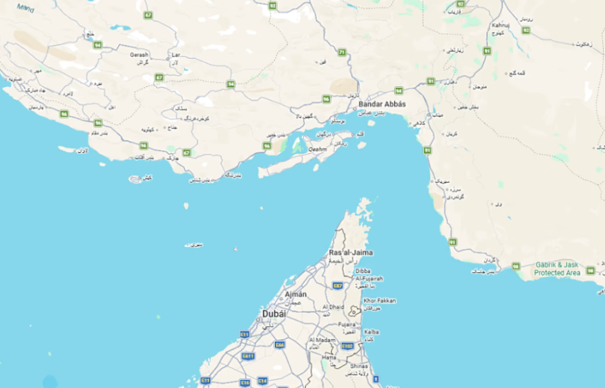 Eight vessels reverse course near Strait of Hormuz