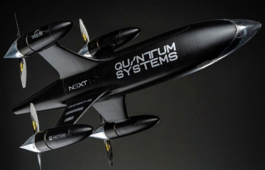 German drone sets speed record