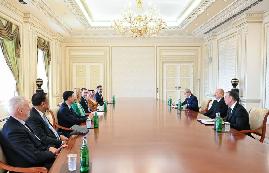 President Ilham Aliyev received heads of several international organizations [PHOTOS/VIDEO]